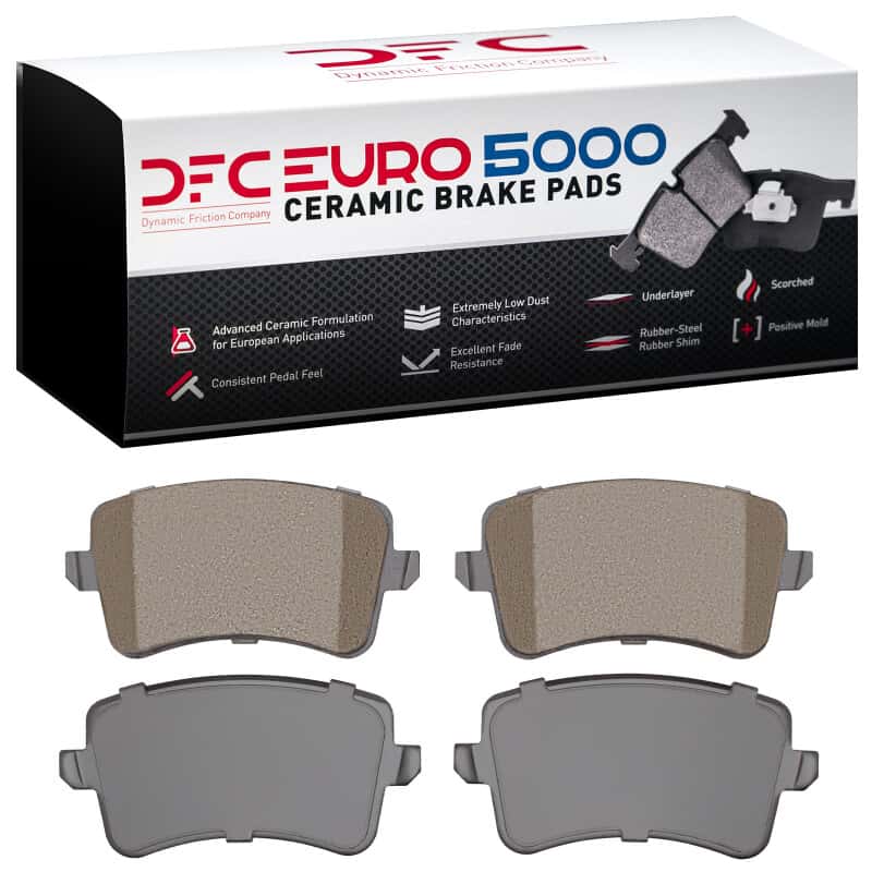 DFC — DFC 08-17 Audi Q5 (Mexico) Rear Euro 5000 Ceramic Brake Pads
DFC Brake Pad Set - view 1