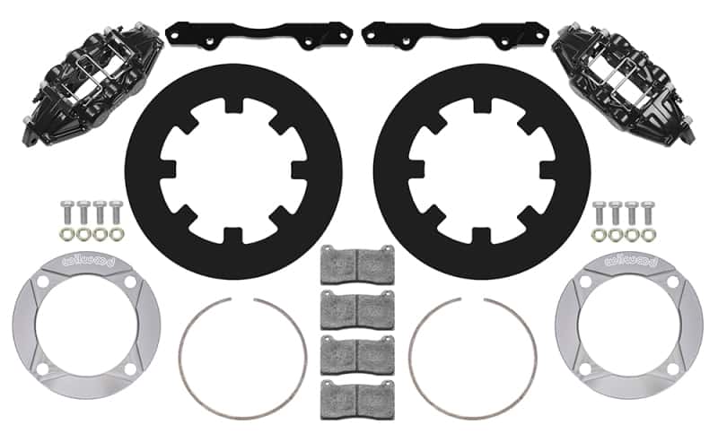 Wilwood — Wilwood 2014+ Polaris RZR XP 1000 Front Kit 11.25in - Black - view 1