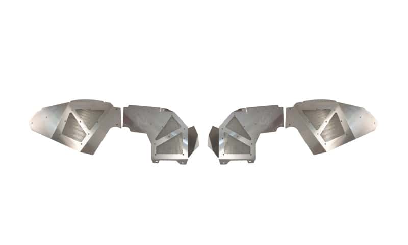 Fishbone Offroad — Fishbone Offroad 2018+ Jeep Wrangler JL Front Pair Aluminum Raw Inner Fenders - view 1