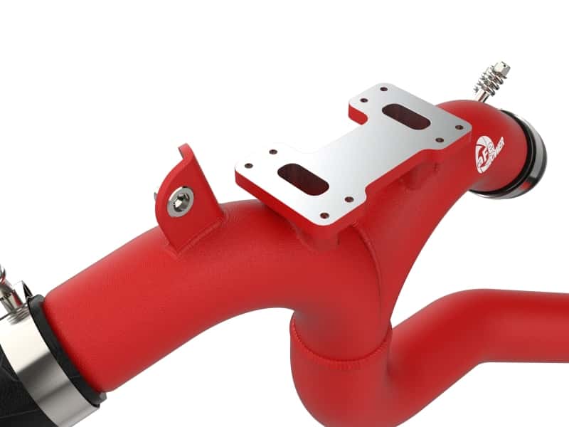 aFe — AFE 2018-2020 Kia Stinger 19-22 G70 BladeRunner 3in Aluminum Hot Charge Pipe Red
Hot Charge Pipe - view 4