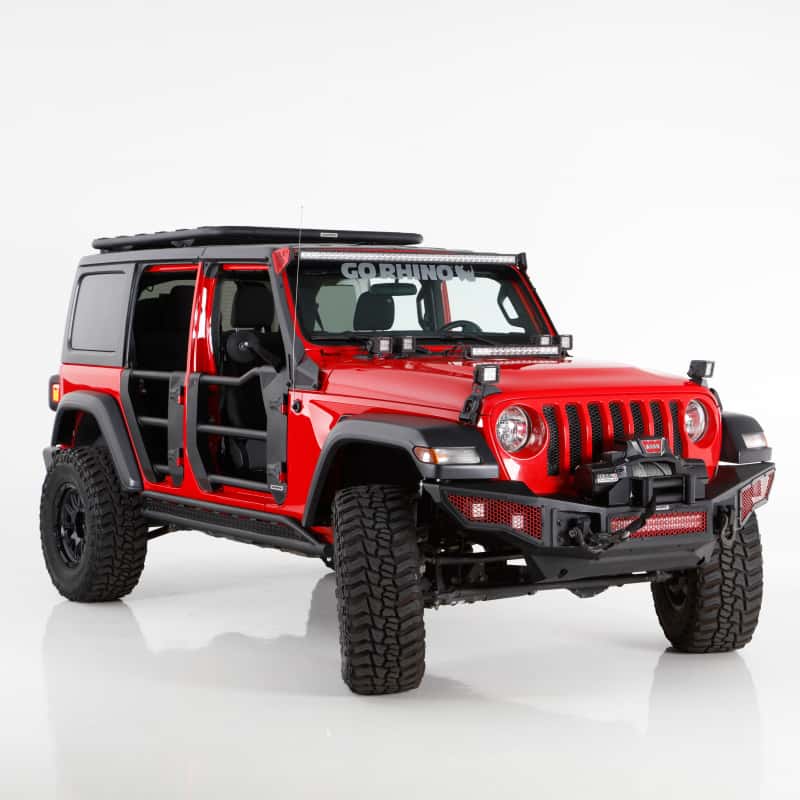 Go Rhino — Go Rhino Jeep 18-21 Wrangler JLU/20-21 Gladiator JT Trailline Replacement Rear Tube Door
Trailline Tube Doors - view 11