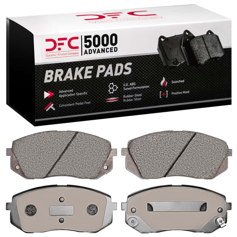 DFC — DFC 07-17 Hyundai Sonata Front 5000 Advanced Ceramic Brake Pads
DFC Brake Pad Set - view 1