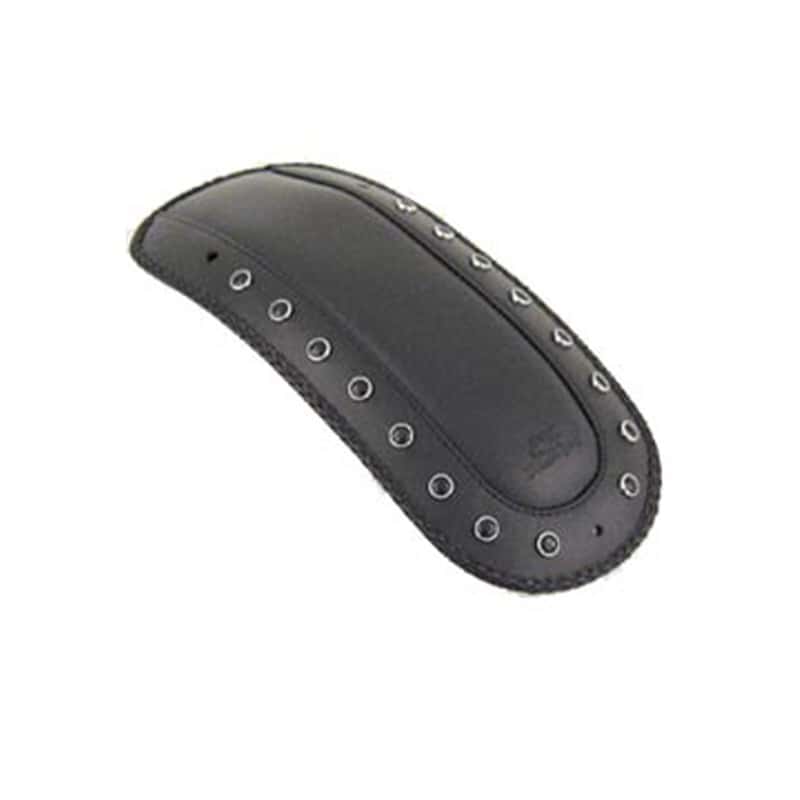 Mustang Motorcycle — Mustang 08-21 Harley FL Touring Fender Bib w/Blk Pearl w/Studs - Black - view 2
