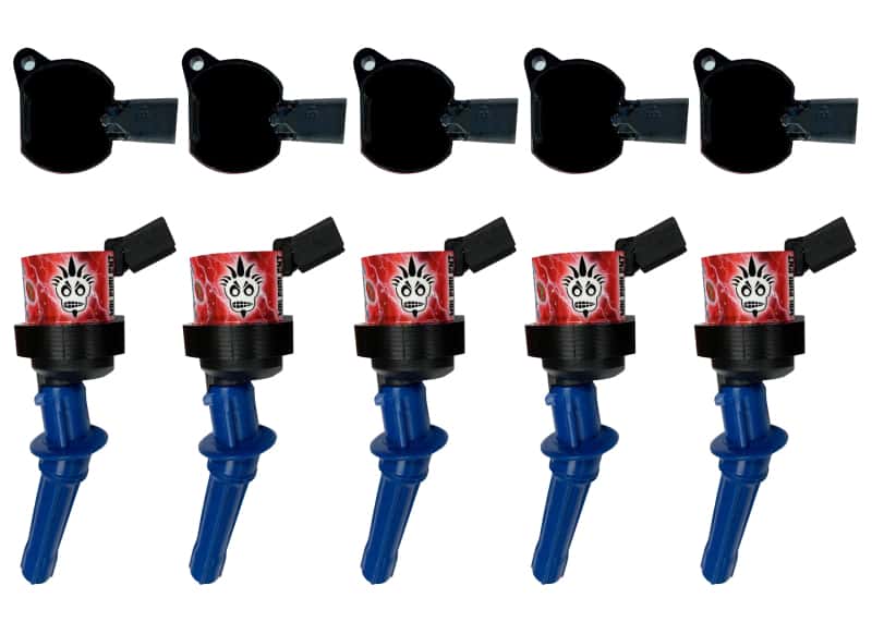 Granatelli Motor Sports — Granatelli 97-04 Ford 6.8L V10 2V Truck/SUV Malevolent Coil On Plug Wire Conn Kit w/Coil Packs
Ignition Coil - view 1