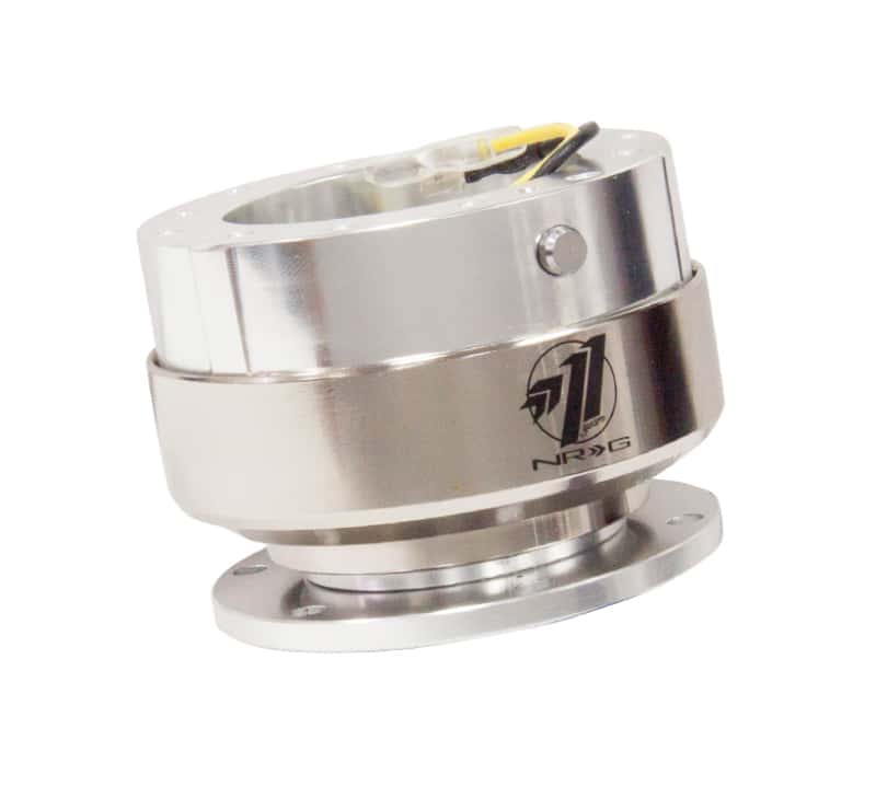 NRG — NRG Quick Release Gen 2.0 - Silver Shiny Body / Brushed Silver Ring - view 3