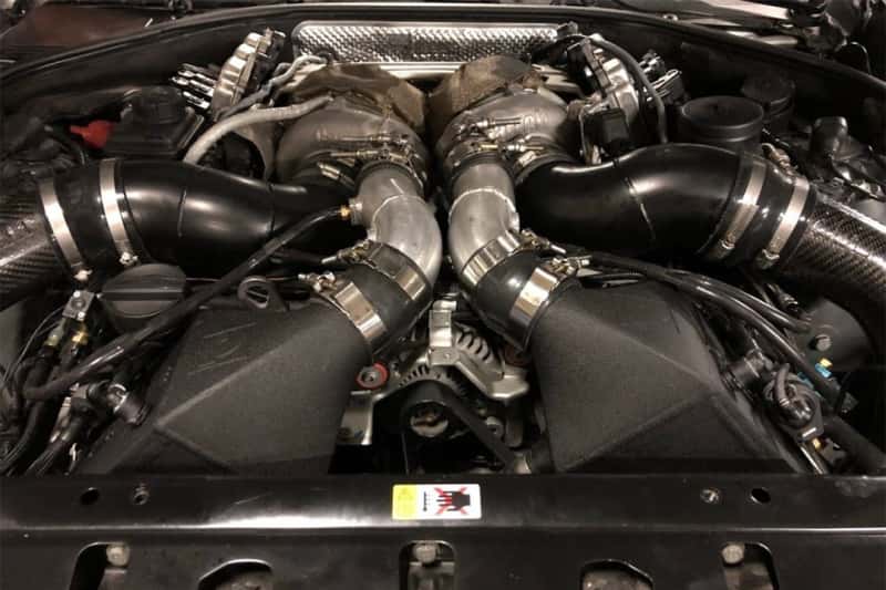 CSF — CSF 12-16 BMW M5 (F10) / 12-18 BMW M6 (F06/F12/F13) Twin Charge-Air-Cooler Set - Crinkle Black
CSF FI Air Cooler
8109
 - view 6