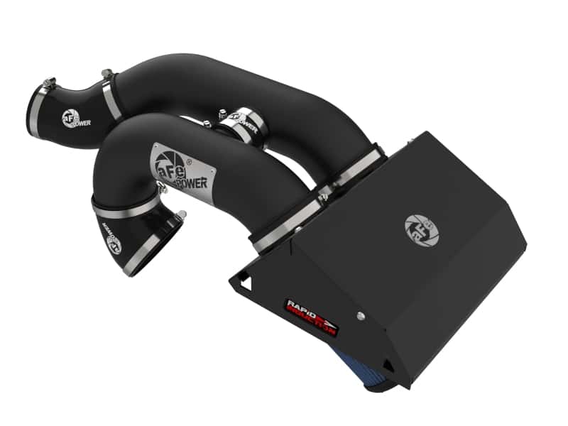 aFe — aFe Rapid Induction Pro 5R Cold Air Intake System 21-22 Ford F-150 Raptor V6-3.5L (tt)
Cold Air Intake - view 1