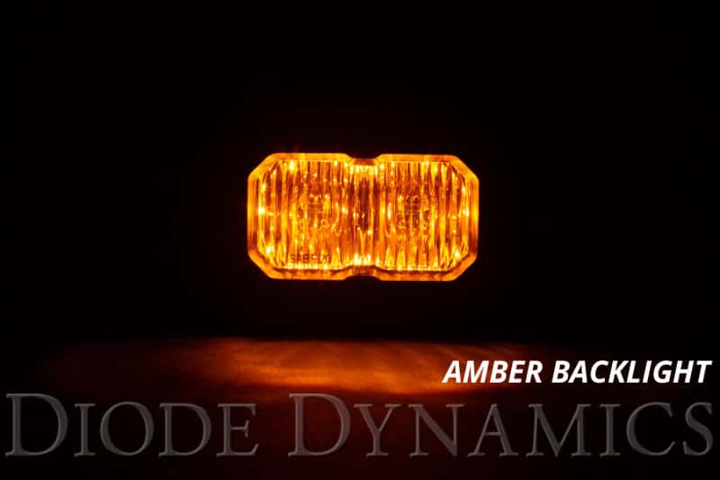 Diode Dynamics — Diode Dynamics Stage Series 2 In LED Pod Pro - Yellow Driving Standard ABL (Pair) - view 6