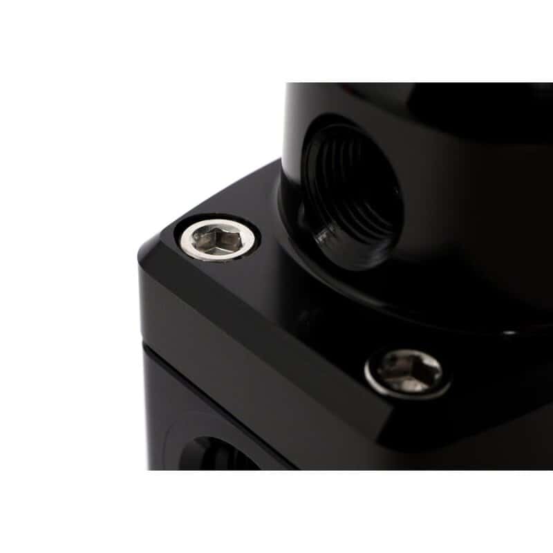 BLOX Racing — BLOX Racing 2-Port Design Black/Black Adjustable Fuel Pressure Regulator - view 8