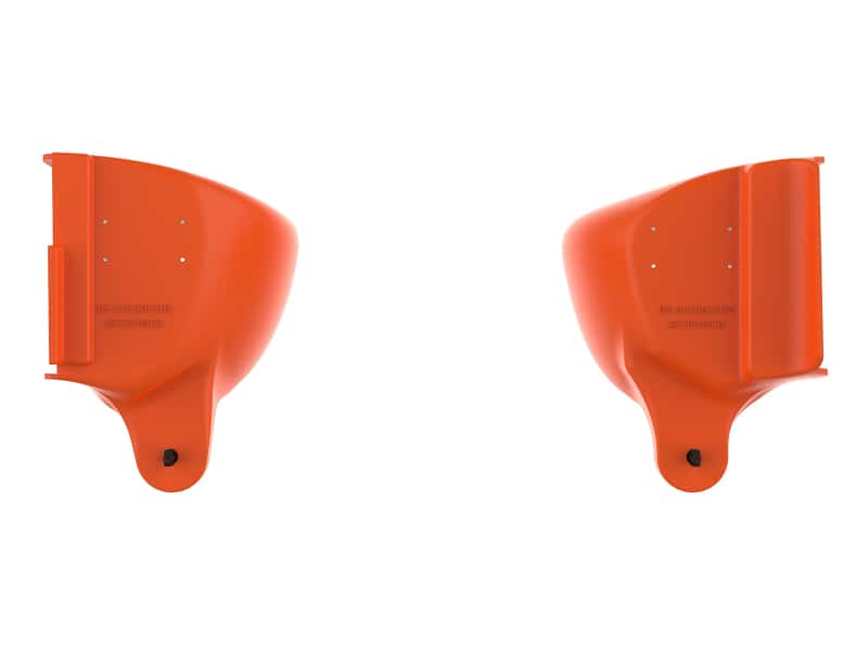 aFe — aFe Magnum FORCE Dynamic Air Scoop 15-18 BMW M3/15-20 M4 - Orange
Dynamic Air Scoop - view 4