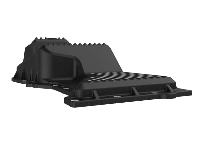 aFe — aFe 20-25 GM Trucks L6 3.0L Engine Oil Pan - Black w/ Machined Fins
Engine Oil Pan - view 4