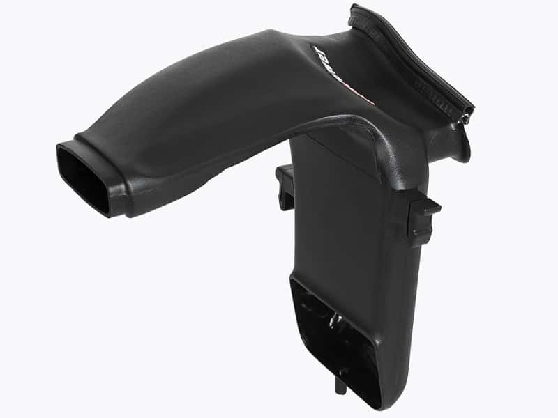 aFe — aFe Momentum HD Dynamic Air Scoop 2017 Ford Diesel Trucks V8-6.7L (td)
Dynamic Air Scoop - view 4