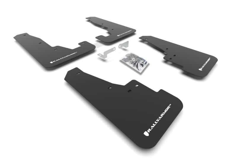 Rally Armor — Rally Armor 16-26 Dodge Durango GT/Hellcat/RT/SRT 392/SXT Black UR Mud Flap White Logo
Mud Flap - view 1