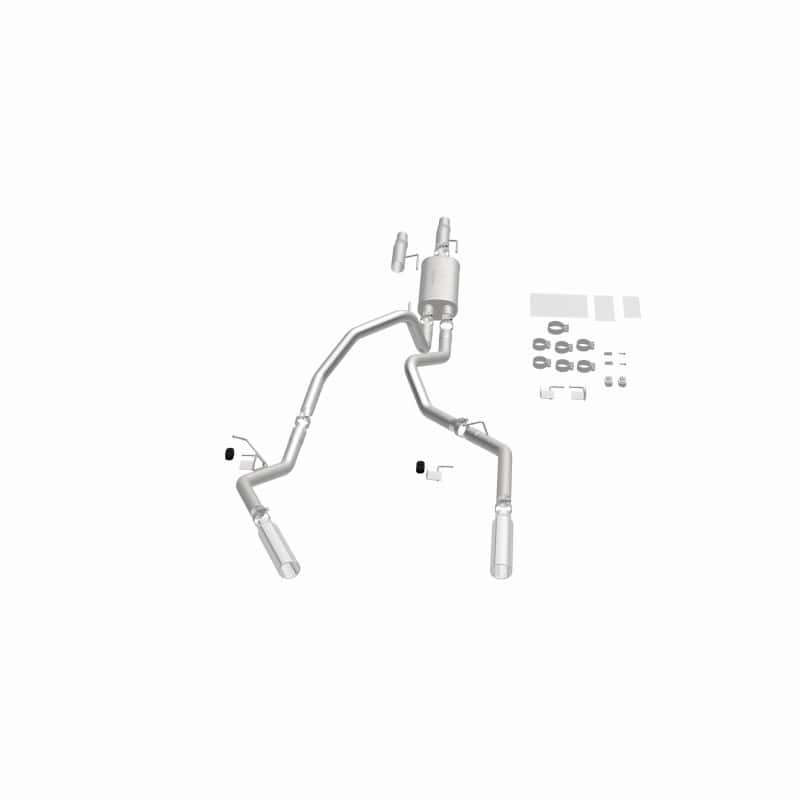 Magnaflow — MagnaFlow 11 Ford F-150 3.7L/5.0L/6.2L SS Catback Exhaust Dual Split Rear Exit w/ 3.5in SS Tips
Cat-Back - view 20