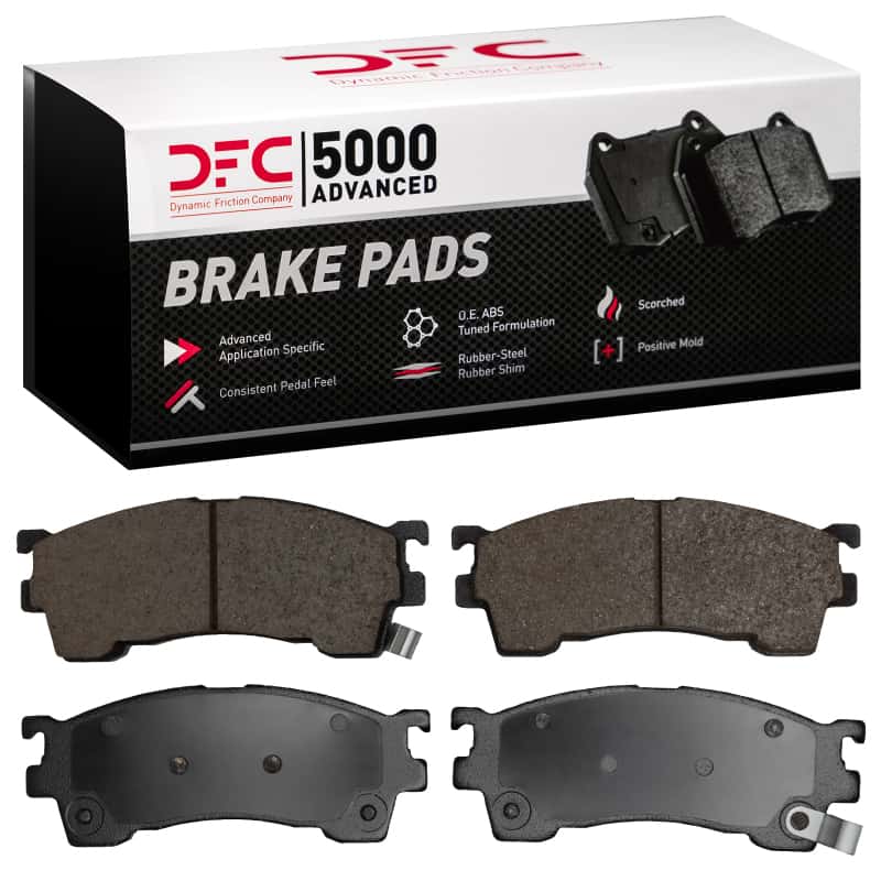 DFC — DFC 98-03 Mazda Protege Front 5000 Advanced Ceramic Brake Pads
DFC Brake Pad Set - view 1