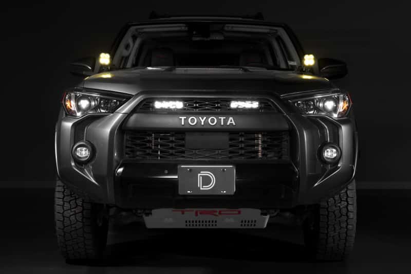 Diode Dynamics — Diode Dynamics 2014-2024 Toyota 4Runner SS6 Sport LED Kit Yellow Driving 3000K - view 3