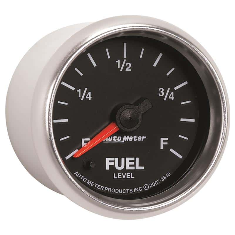 AutoMeter — Autometer GS 2 1/16in. 0-280 Ohms Fuel Level Gauge - Stepper Motor
2-1/16" FUEL LEVEL, - view 5