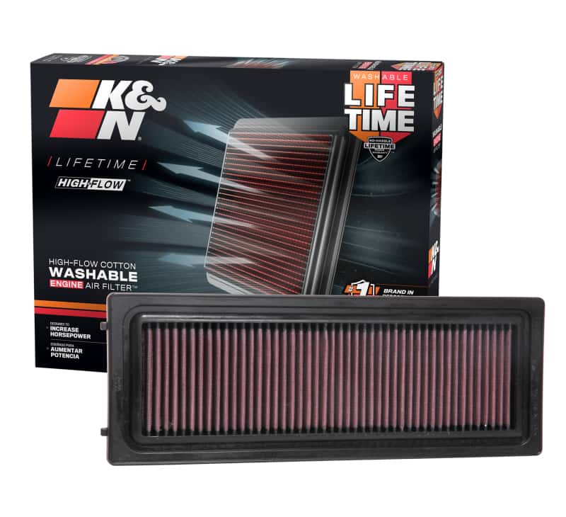 K&N Engineering — K&N 2016 Alfa Romeo Giulia L4-2.0L F/I Replacement Drop In Air Filter
Replacement Air Filt
Air Filter - view 7