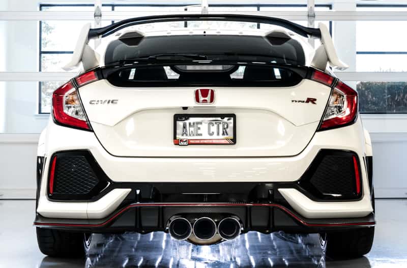AWE Tuning — AWE Tuning 2017+ Honda Civic Type R Track Edition Exhaust w/Front Pipe & Triple Chrome Silver Tips
Track Exhaust - view 5