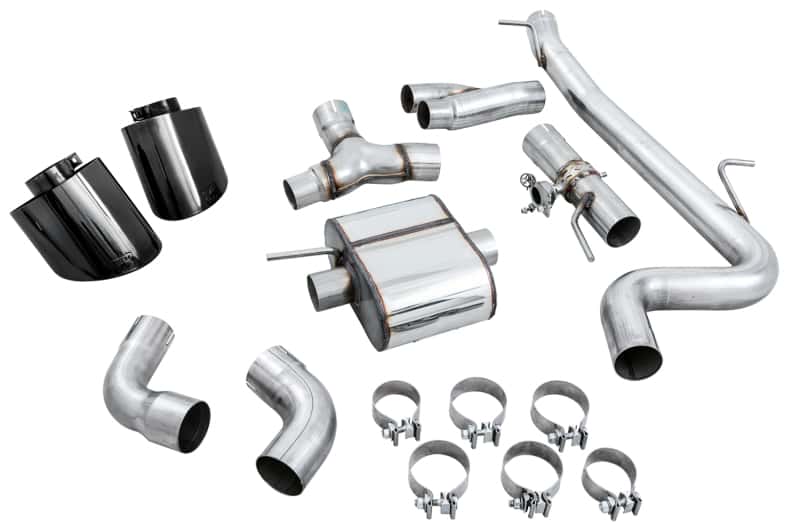 AWE Tuning — AWE Tuning 18-19 Audi TT RS 2.5L Turbo Coupe 8S/MK3 SwitchPath Exhaust w/Diamond Black RS-Style Tips
SwitchPath™ Exhaust - view 2