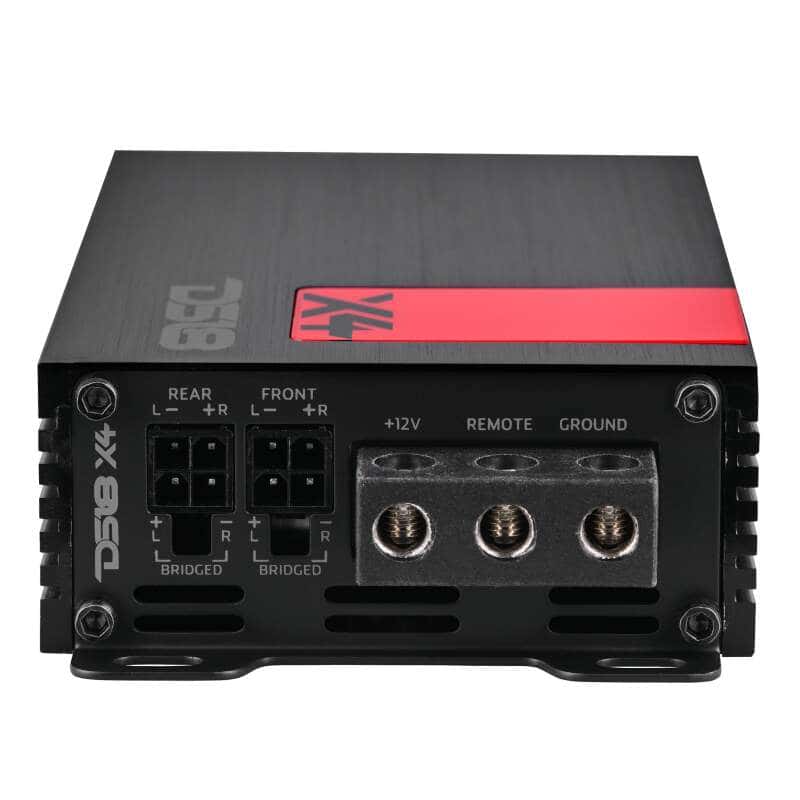 DS18 — DS18 4-Channel Ultra Compact Class D Amplifier 2x 220/4ohm Bridge 4 x 140/2ohm 4 x 70/4ohm Watts RMS - view 3