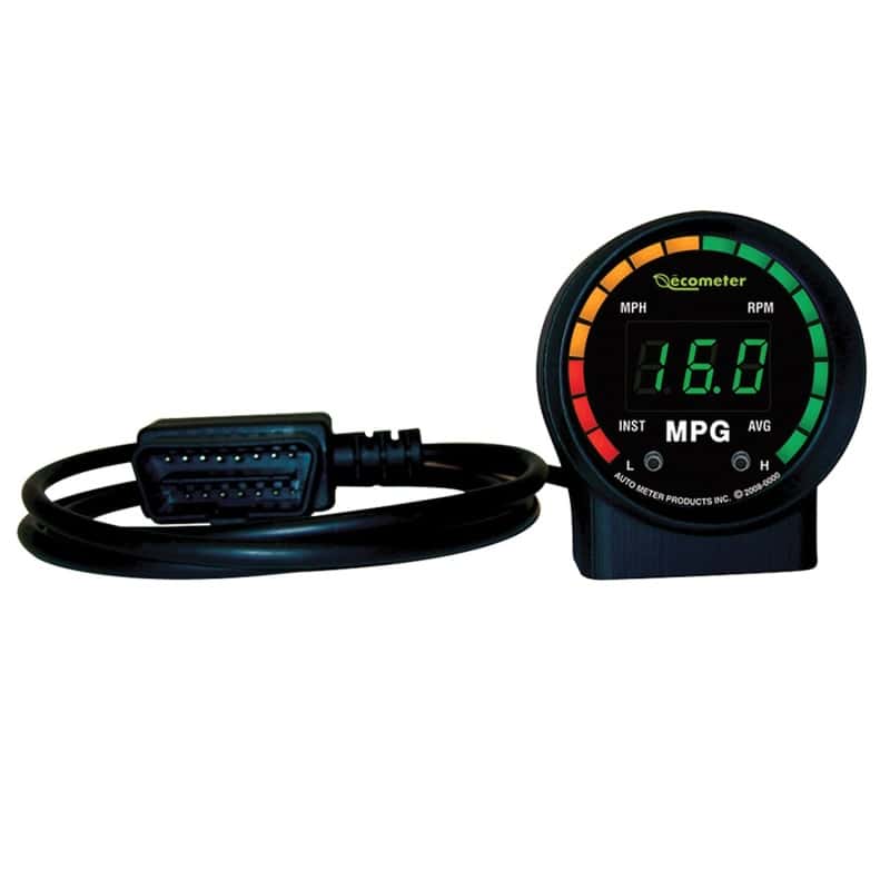AutoMeter — Autometer 2in RPM/MPH/INST & AVG MPG w/ CAN BUS System Ecometer II - view 2