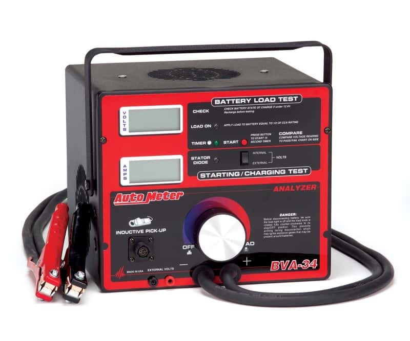 AutoMeter — Autometer Charging System Analyzer / Battery Tester
CHRG SYS & BATT TSTR - view 8