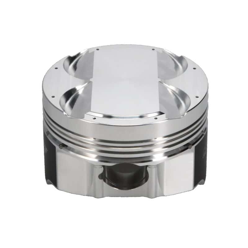 Manley Performance — Manley Mitsubishi 4B11 86.5mm Bore 9.0:1 CR -5cc Dish Turbo Tuff Piston Set w/ Rings
Piston Set - view 4