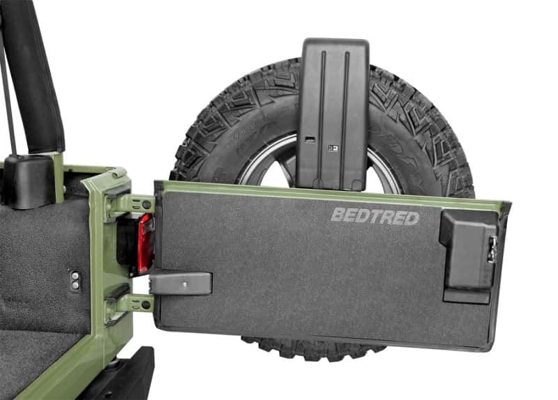 BedRug — BedRug 97-06 Jeep TJ Rear 4pc BedTred Cargo Kit (Incl Tailgate) - view 4