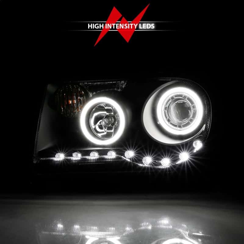ANZO — ANZO 2005-2010 Chrysler 300C Projector Headlights w/ Halo Black (CCFL) G2
Head Light Set
HdLtSet - view 7