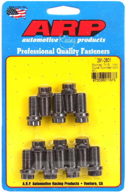 ARP — ARP Pontiac 7/16 Iron Duke Flywheel Bolt Kit - view 1