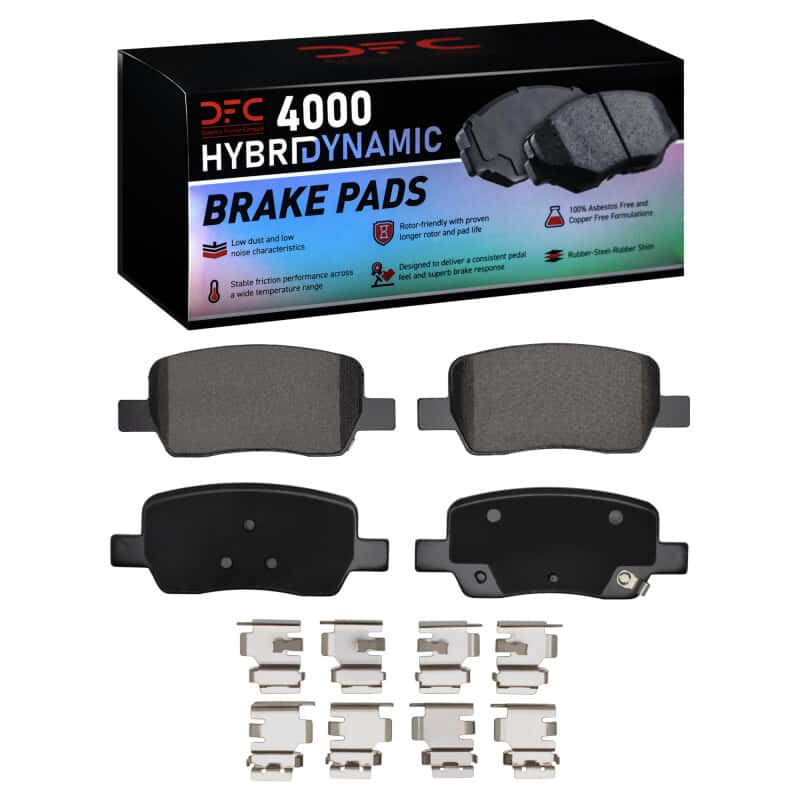 DFC — DFC 21-26 Hyundai Santa Fe Rear 4000 HybriDynamic Brake Pads and Hardware Kit
DFC Brake Pad Set - view 2