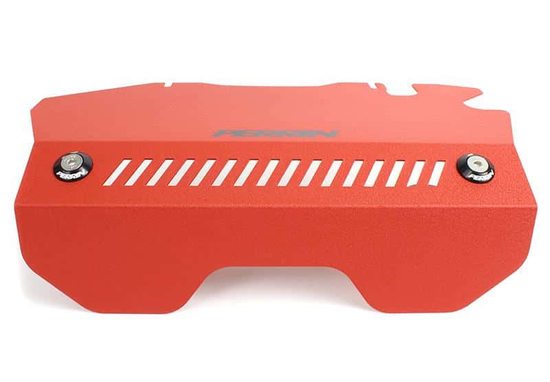 Perrin Performance — PERRIN 15-21 Subaru WRX Pulley Cover - Red - view 2