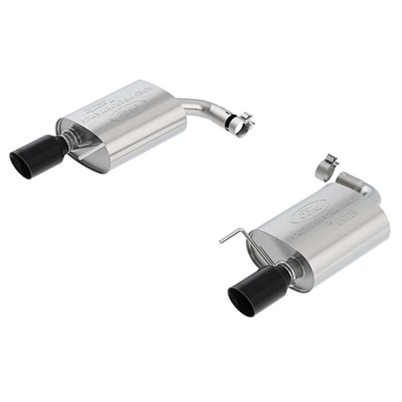 Ford Racing — Ford Racing 15-23 Mustang 2.3L Ecoboost Extreme Muffler Kit - Black Chrome Tips
Muffler Kit - view 2