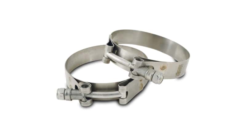 Vibrant — Vibrant SS T-Bolt Clamps Pack of 2 Size Range: 1.89in to 2.10in O.D.
SST-Bolt1.89"-2.13" - view 2