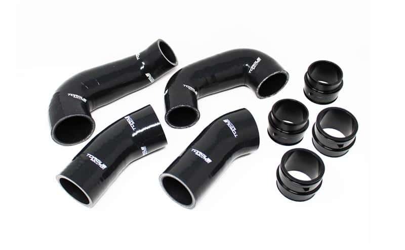Torque Solution — Torque Solution Black IC Boost Hose Set: 2007-2013 Mazdaspeed 3 - view 2