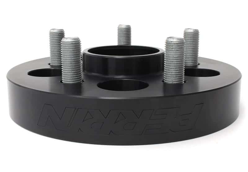Perrin Performance — PERRIN 02-14 Subaru WRX / 2004 STI / 13-25 BRZ & Toyota GR86 25mm Wheel Spacers 5x100 56mm CB - Pair - view 2