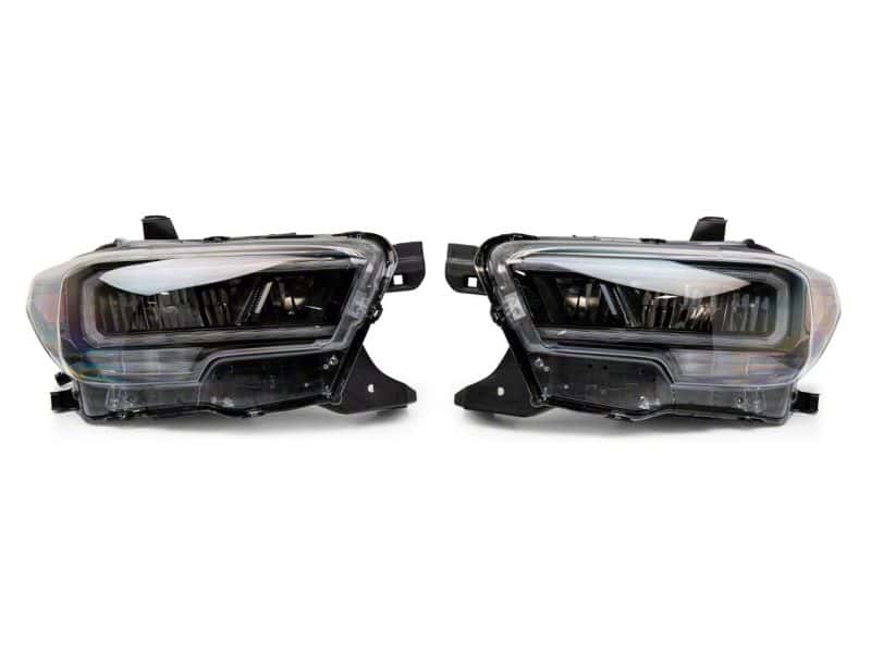 Raxiom — Raxiom 16-23 Toyota Tacoma w/ Factory Halogen DRL LED Headlights- Blk Housing (Clear Lens)
Headlights - view 2