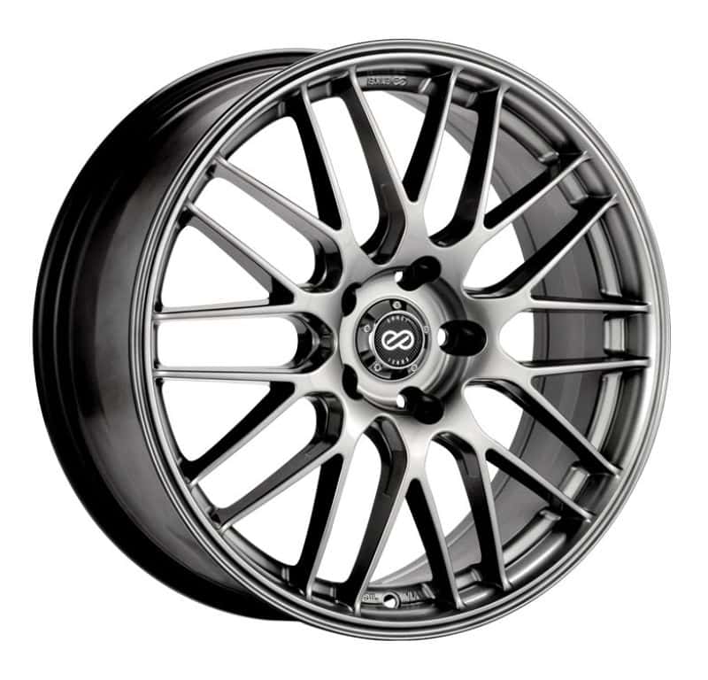 Enkei — Enkei EKM3 18x8 5x112 Bolt Pattern 45mm Offset 72.6 Bore Dia Performance Hyper Silver Wheel - view 1