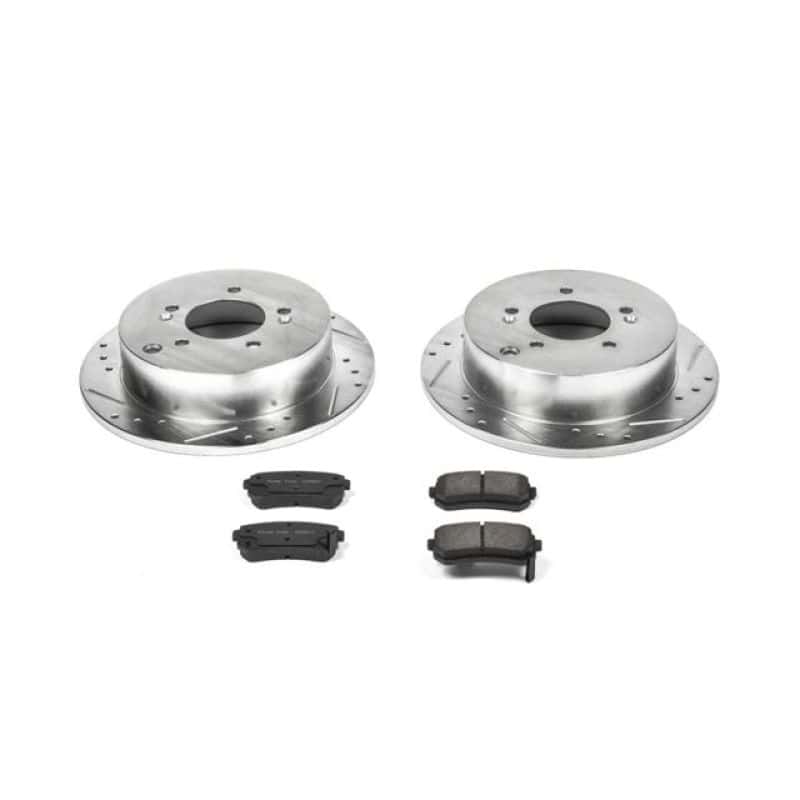 PowerStop — Power Stop 10-15 Hyundai Tucson Rear Z23 Evolution Sport Brake Kit - view 1