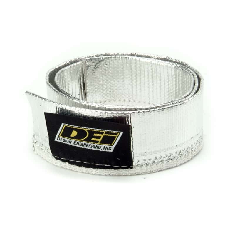 DEI — DEI Heat Sheath 1-1/4in I.D. x 3ft - Aluminized Sleeving - Sewn Edge
Heat Shield Sleeve - view 7