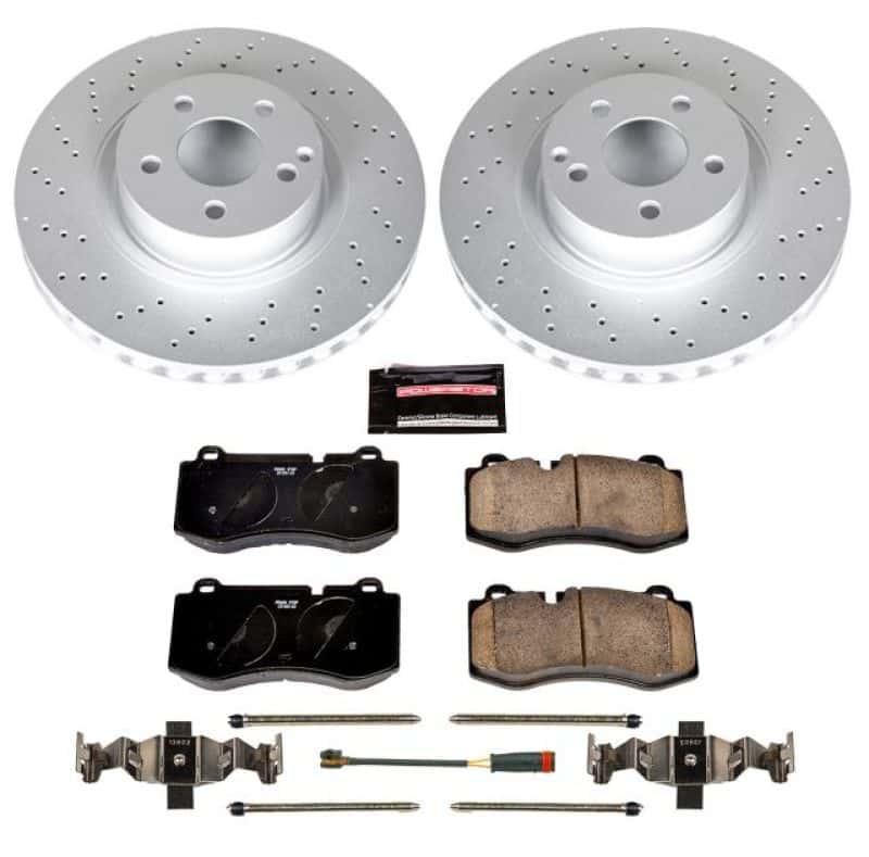 PowerStop — Power Stop 07-08 Mercedes-Benz CL550 Front Z23 Evolution Sport Coated Brake Kit - view 1