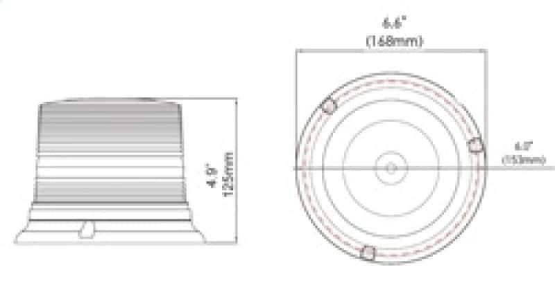 Hella — Hella StrobeType Beacon 2Wb
STROBE BEACON - view 5