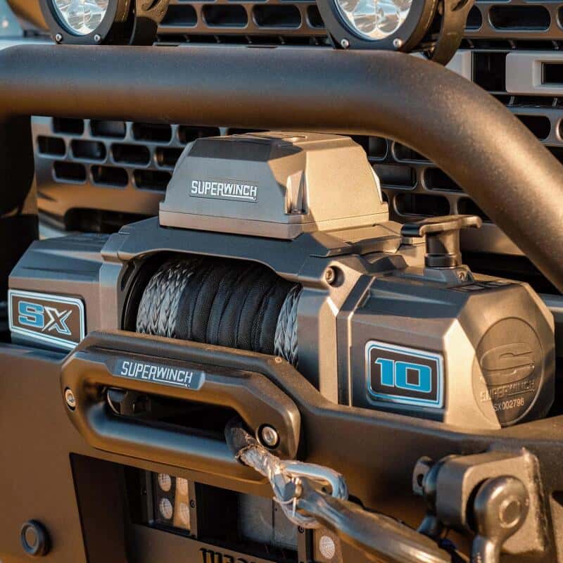 Superwinch — Superwinch 10000 LBS 12V DC 3/8in x 80ft Synthetic Rope SX 10000 Winch
Winch - view 26