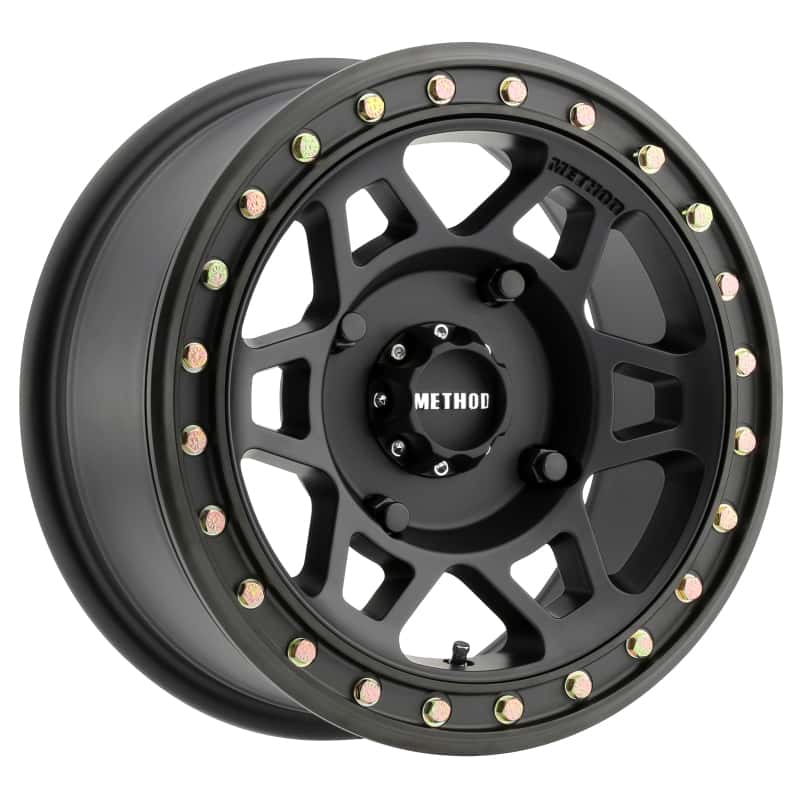 Method Wheels — Method MR405 UTV Beadlock 15x7 / 5+2/38mm Offset / 4x136 / 106mm CB Matte Black Wheel - view 1