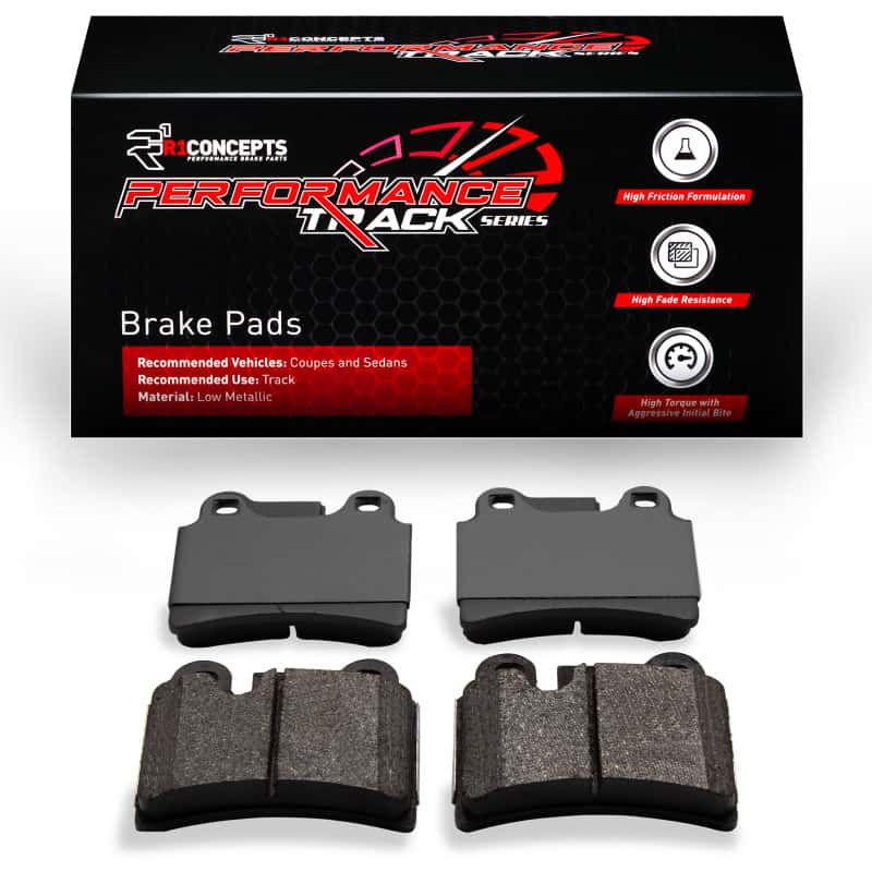 R1 Concepts — R1 07-09 Volkswagen Touareg Rear Track/Street Brake Pads - view 1