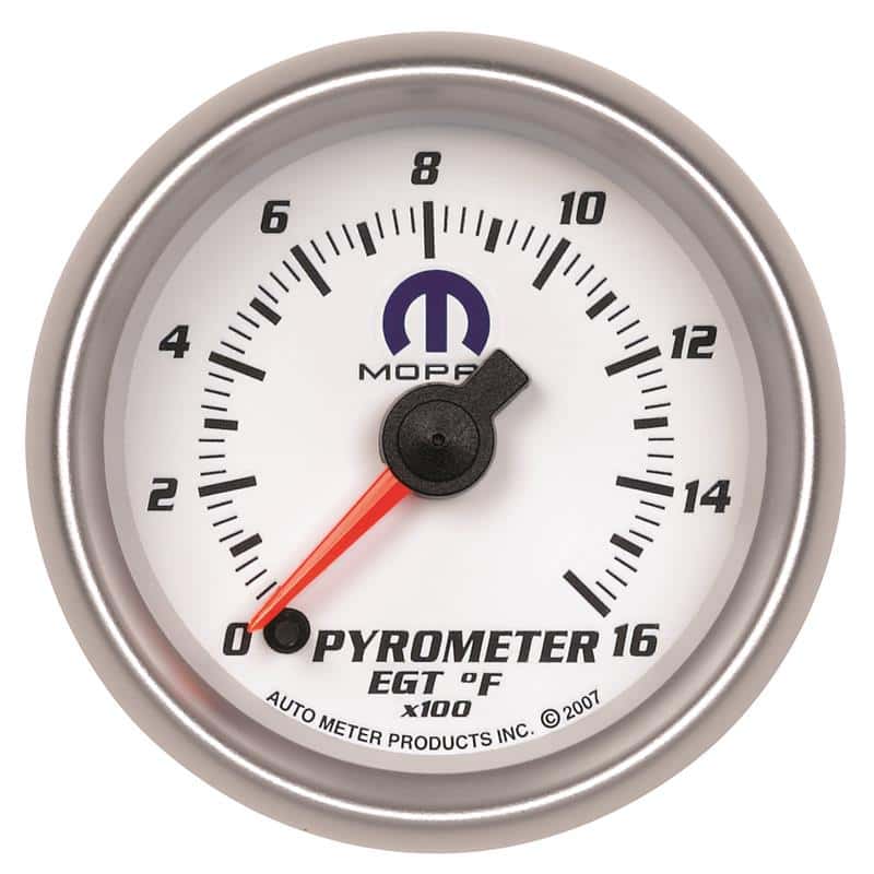 AutoMeter — Autometer Mopar 52.4mm SSE 1600 Degree F Pyrometer (EGT) Gauge
MOPAR #77060046, 2-1 - view 2