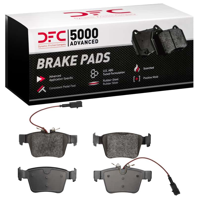 DFC — DFC 17-25 Alfa Romeo Giula Rear 5000 Advanced Ceramic Brake Pads
DFC Brake Pad Set - view 1