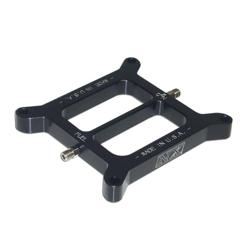Nitrous Express — Nitrous Express 4150 4-BBL Hitman Nitrous Plate Only (100-150-200 HP)
Injector Plate
N2OPlate - view 1