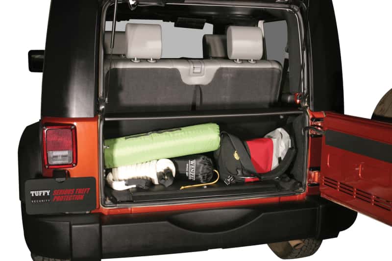 Tuffy Products — Tuffy Jk Tailgate Security Enclosure- 01Blk 0710 Jk Wg
Cargo Enclosure - view 2